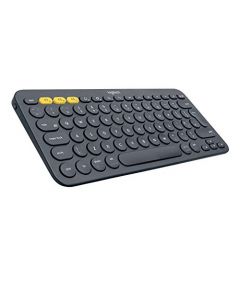 Logitech K380 Bluetooth QWERTY Ingl és de EE. UU. Gris - Teclado (Mini, Inalámbrico, Bluetooth, QWERTY, Gris) (Reacondicionado)