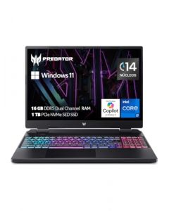 ACER Laptop Gaming Predator Helios Neo | GeForce RTX 4060 | 16" WUXGA IPS Core i7 13th Overclock | 16GB RAM 1TB SSD | 165Hz 3ms