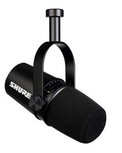 Shure MV7-K Motiv Micrófono Condensador Vocal, Negro