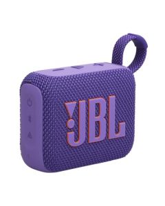 JBL Go 4 Bocina Portátil Bluetooth, 4.2W de Potencia, Reproducción 7 Horas, Resistente al Agua y al Polvo IP67 - Morado