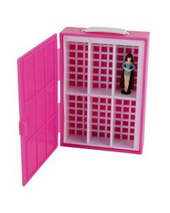 Worlds Smallest Funda de Moda Barbie más pequeña del Mundo, en Miniatura, Incluye 1 Funda y 2 microfiguras, Estilos seleccionados al Azar