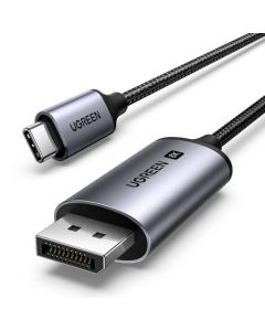 UGREEN Cable USB C a DisplayPort 1.4 8K@60Hz 4K@240Hz Cable Thunderbolt 4/3 a DisplayPort USB C a DP 1.4 32.4 Gbps Alu trenzado Compatible con MacBook Pro/Air, iPad, Mac Mini, Galaxy, XPS 15 5M