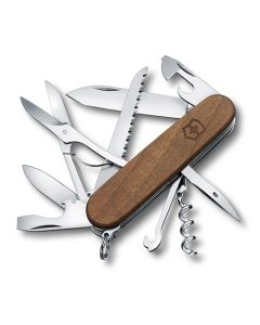 Victorinox Huntsman Wood de Madera de Nuez, 91 mm, 13 Usos