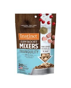 Instinct Raw Boost Mixers Freeze Dried Raw Dog Food Topper, Grain Free Dog Food Topper with Functional Ingredients 5.5 Ounce (Pack of 1)