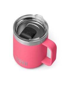 YETI Rambler Taza apilable de 10 onzas, aislada al aspiradora, acero inoxidable con tapa MagSlider, rosa tropical