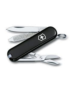 Victorinox Classic SD Navaja Pequeña, Negro (Black), 58 mm