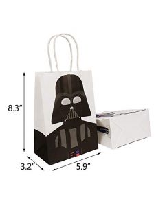 Party Favor Bags 16PCS for Star Fight Great Wars Gift Bags Goodie Bags Star Great Wars Treat Candy Bags for Star Great Wars Themed Kids Adults Birthday Party Supplies Decorations