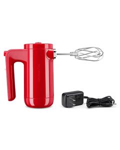 KitchenAid 7KHMB732MPA - Batidora de mano inalámbrica de 7 velocidades