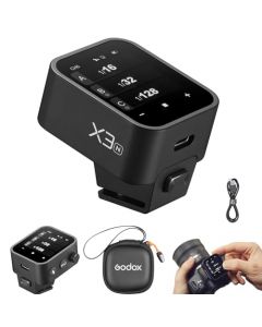 GODOX X3N TTL gatide Flash inalámbrico, transmisde Flash de Pantalla táctil para Las cámaras Nikon, batería incorporada (versión de actualización X2T-N/Xpro-N/XProII-N)