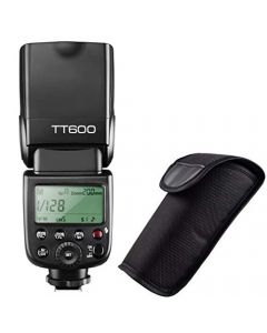 Godox TT600 Cámara Flash Speedlite HSS 1/8000s sincronización de alta velocidad GN60 sistema inalámbrico X integrado de 2.4G compatible con Nikon Canon Sony Pentax, Olympus, Fuji y otras cámaras DSLR con zapato estándar