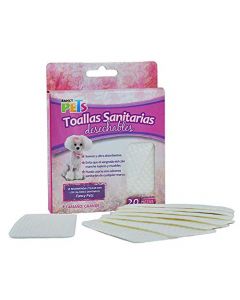 Fancypets - Fancy Pets FL1907 Toallas Sanitarias, Grande, 20 Piezas