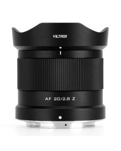 VILTROX 20 mm F2.8 Z para Montaje Nion Z, 20 mm f/2.8 Z-Mount Lente AF de Marco Completo para Nikon z Mount, Lente Gran Angular Prime para Nikon Z Mount Z8 Z9 Z6 Z7 Z6 II Z7 II Z5 Z5 II