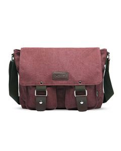 FANDARE Bolsos de Bandolera a Hombro de Lona Mensajero Bolso para Hombres/Mujeres Messenger Bolsa Bolsa de Viaje 7.9 Pulgadas Bolsa de iPad, para trabajo,Viajar,colegio,shopper