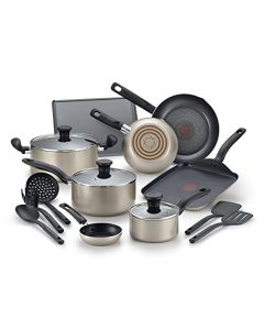 T-fal - Champán antiadherente Culinare, 16 unidades Juego de utensilios de cocina B059SG64