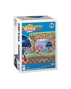 Funko Pop! Games: Sonic The Hedgehog - Metal Sonic The Hedgehog - Figura de Vinilo Coleccionable - Idea de Regalo - Mercancia Oficial - Juguetes para Niños y Adultos - Games Fans