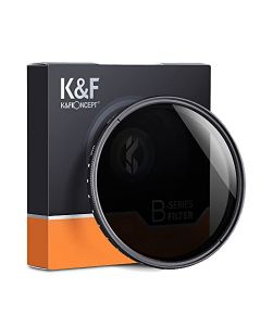 K&F Concept 40.5mm ND Variable Fader Neutral Density Adjustable Filter ND2-ND400 for Camera Lens