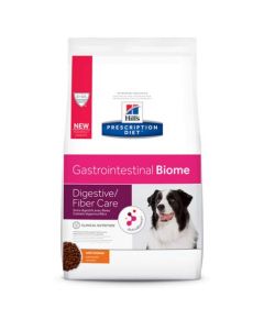 HILL'S Prescription Diet Gastrointestinal Bioma Digestivo/Cuidado de fibra con pollo seco comida para perros 8.5 lb