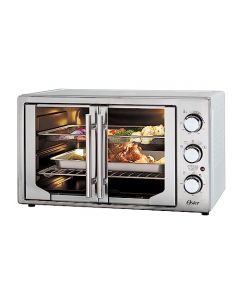 Oster Horno Extra Grande de Puertas Estilo Francés con Freidora de Aire TSSTTVFDMAF