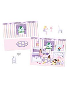 Melissa & Doug Bloc de Autoadhesivos Reutilizables - Casa de Juguete (Más de 175 Autoadhesivos Reutilizables)