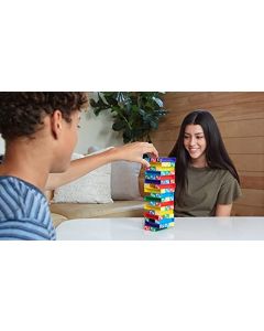 Mattel Games UNO Stacko Juego para Dos Personas o más con Cartas para niños Desde los Siete años de Edad en adelante