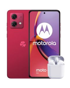 motorola Celular Moto G84 5G 12GB 256GB 6.5" FHD+ 120 Hz 50 MP Magenta + Audifonos Internacional