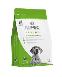 Nupec - Croquetas para Perros, Adulto, Sabor a Carne, 8 kg (Empaque puede variar)