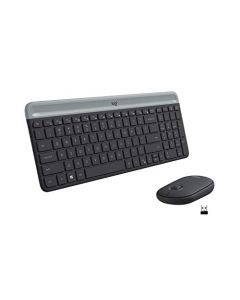 Logitech MK470 Slim Wireless Combo - Grafito (Reacondicionado)