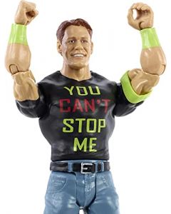 WWE Mattel ​Parte Superior Picks John Cena Figura de acción de 6 Pulgadas, Coleccionable y Regalo para Edades de 6 años en adelante, Multi, GTG71