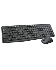 Logitech Logicool Wireless Mouse, Water Resistant Design Keyboard Set MK235