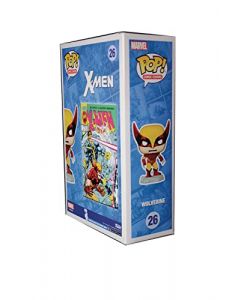 Pop! Funda de cómic: Marvel X-Men Wolverine PX Figura de Vinilo