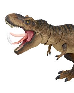 Jurassic World Mattel Toys Jurassic Park Hammond Collection T Rex, Figura de Dinosaurio Tyrannosaurus Rex de 24 Pulgadas, articulación de Lujo