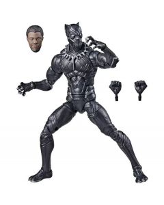 Marvel Legends Series Black Panther (Origin Suit) Legacy Collection Figura de acción articulada de 6 pulgadas