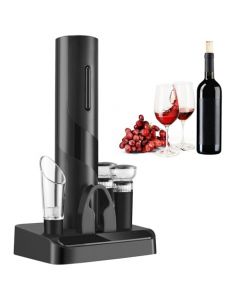 Suemisi Abridor de botellas de vino, abridor de botellas eléctrico de celda seca de vino de 6 paquetes, eficiente y elegante, perfecto como regalo (Set de 6 abrebotellas eléctrico)