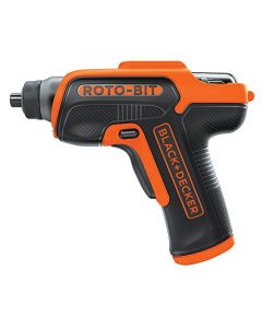 BLACK+DECKER 4V MAX* Cordless Screwdriver with Bit Storage (BDCS50C)