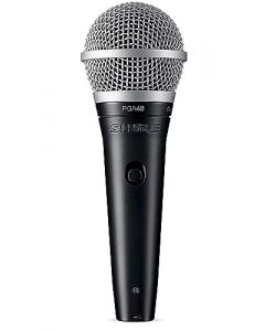 Shure PG ALTA Micrófono vocal dinámico cardioide con cable XLR-XLR (PGA48-XLR)