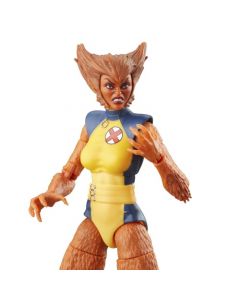 Marvel Legends Series - Wolfsbane - Figura de acción Coleccionable Inspirada en los cómics de 15 cm con Pieza de figura para armar