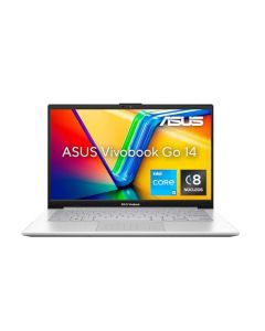 ASUS Laptop Vivobook Go 14 / E1404GA-NK004W / Intel Core i3 / 8GB RAM / 512GB SSD/Plata/Teclado en Español (Garantía en México)