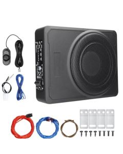 CHEELOM Amplified Car Audio Subwoofer para automóvil de 10 Pulgadas Debajo del Asiento