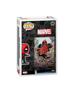 Funko Pop! Comic Cover: Marvel - Skrull - Deadpool - (2025) #1 Deadpool In Black Suit - Marvel Comics - Cómics Marvel - Figura de Vinilo Coleccionable - Idea de Regalo - Mercancia Oficial