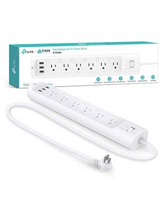 TP-Link Kasa Smart WiFi Plug Mini - Enchufe inteligente, Tira de electricidad inteligente, 1 paquete, Blanco