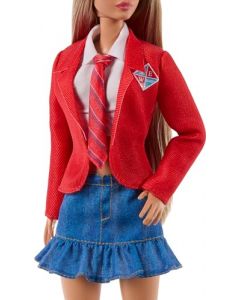 Barbie RBD Mía, Muñeca de Colección edición 2024, Uniforme Elite Way School de la Serie Rebelde