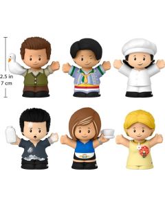 Fisher-Price Little People Collector Figura de Juguete Set de 6 Friends para niños de 13 años en adelante