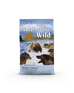 Taste Of The Wild - Alimento seco para perros Pacific Stream Premium, sin cereales, rico en proteínas