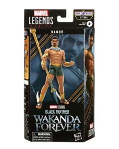 Marvel Legends Series - Black Panther Wakanda Forever - Figura de Namor de 15 cm - 3 Accesorios, 1 Pieza para armar Figura - Universo Cinematográfico