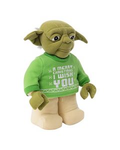 Manhattan Toy - Personaje de Peluche Yoda Festivo de Lego Star Wars