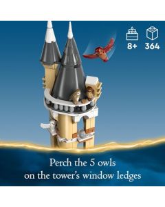 LEGO Harry Potter Lechucería del Castillo de Hogwarts Juguete de fantasía para niñas y niños 76430