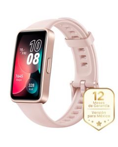 HUAWEI Band 8 (Garantía en México), Smartwatch Larga Duración de 2 semanas, SMS/Whatsapp de Respuesta rápida, Banda Inteligente, Compatible con Android & iOS, Rosa