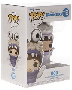 Funko Pop! Disney Pixar: Monsters Inc 20th - Boo with Hood Up - Monstruos, S.A - Figura de Vinilo Coleccionable - Idea de Regalo - Mercancia Oficial - Juguetes para Niños y Adultos - Movies Fans