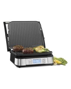 Cuisinart GR-6S - Plancha de contacto con modo sin humo