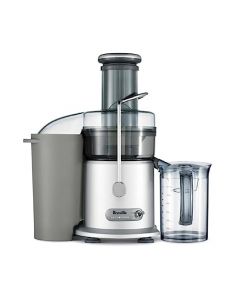 Breville JE98XL Extractor de Jugos con 2 Velocidades, Color Acero Inoxidable